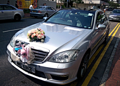 結婚花車展示